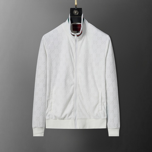 Replica Gucci Tracksuits Long Sleeved For Men #1260186 $68.00 USD for Wholesale