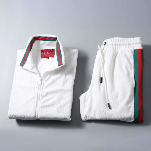 Replica Gucci Tracksuits Long Sleeved For Men #1260186 $68.00 USD for Wholesale