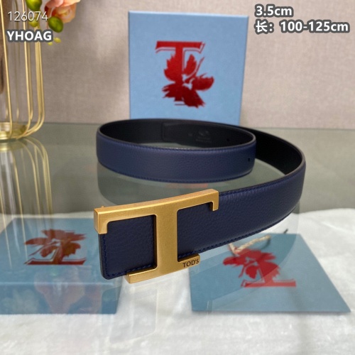 Replica Tods AAA Quality Belts For Men #1260188 $68.00 USD for Wholesale