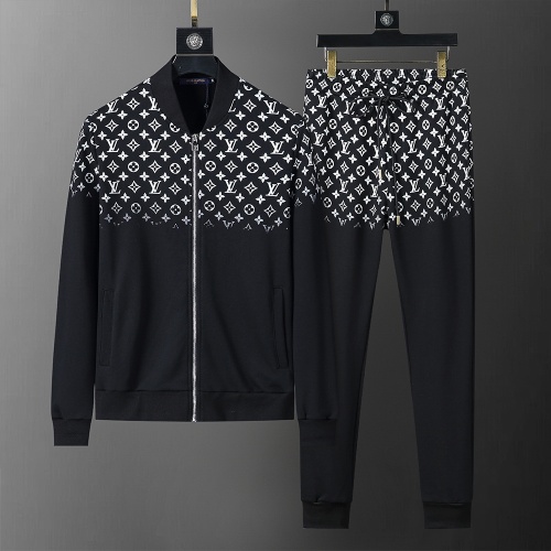 Louis Vuitton LV Tracksuits Long Sleeved For Men #1260224 $68.00 USD, Wholesale Replica Louis Vuitton LV Tracksuits