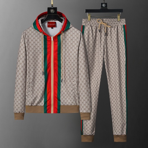 Gucci Tracksuits Long Sleeved For Men #1260225 $72.00 USD, Wholesale Replica Gucci Tracksuits