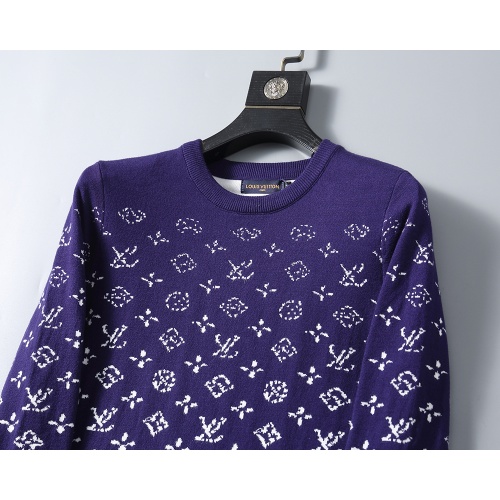 Replica Louis Vuitton LV Sweaters Long Sleeved For Men #1260228 $38.00 USD for Wholesale