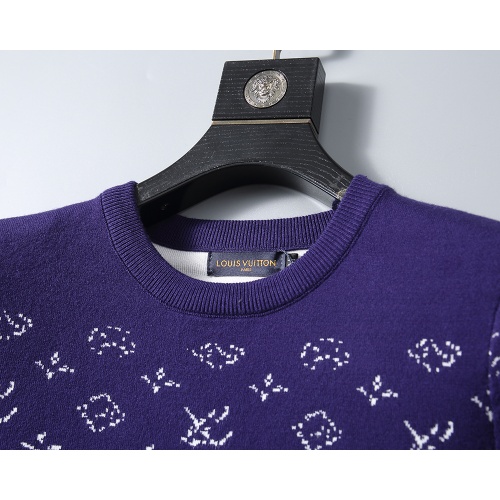 Replica Louis Vuitton LV Sweaters Long Sleeved For Men #1260228 $38.00 USD for Wholesale