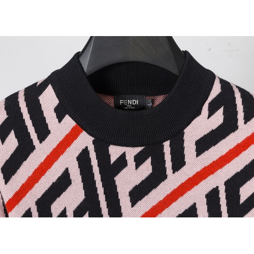 Replica Fendi Sweaters Long Sleeved For Men #1260234 $38.00 USD for Wholesale