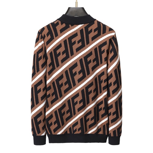 Replica Fendi Sweaters Long Sleeved For Men #1260235 $38.00 USD for Wholesale