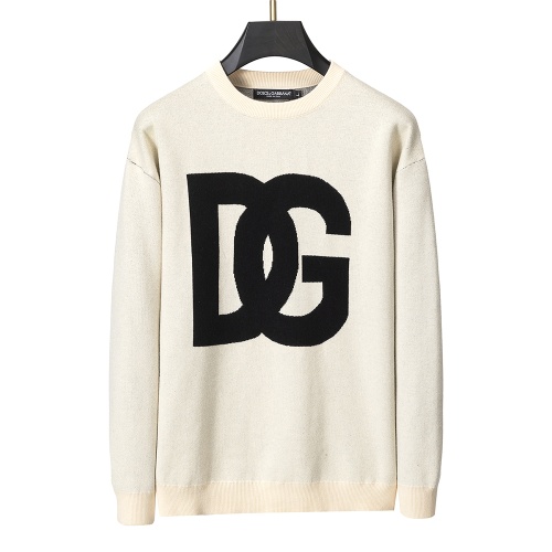 Dolce &amp; Gabbana D&amp;G Sweaters Long Sleeved For Men #1260244 $38.00 USD, Wholesale Replica Dolce &amp; Gabbana D&amp;G Sweaters