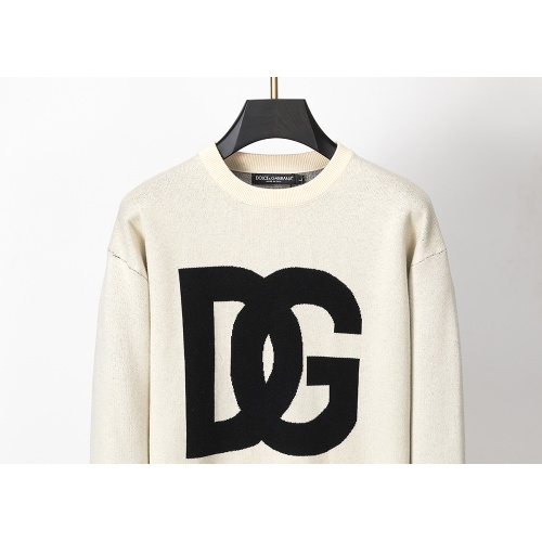 Replica Dolce & Gabbana D&G Sweaters Long Sleeved For Men #1260244 $38.00 USD for Wholesale