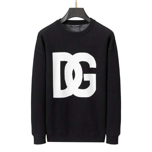 Dolce &amp; Gabbana D&amp;G Sweaters Long Sleeved For Men #1260245 $38.00 USD, Wholesale Replica Dolce &amp; Gabbana D&amp;G Sweaters