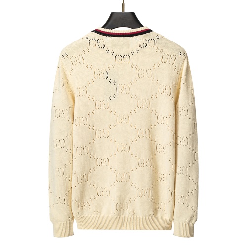 Replica Gucci Sweaters Long Sleeved For Men #1260246 $38.00 USD for Wholesale