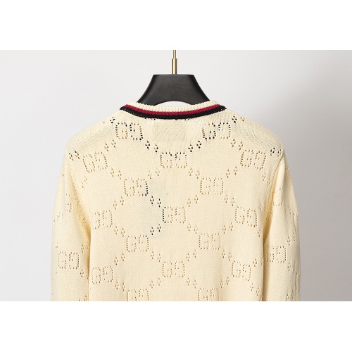 Replica Gucci Sweaters Long Sleeved For Men #1260246 $38.00 USD for Wholesale