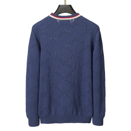 Replica Gucci Sweaters Long Sleeved For Men #1260247 $38.00 USD for Wholesale