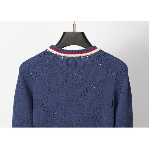 Replica Gucci Sweaters Long Sleeved For Men #1260247 $38.00 USD for Wholesale