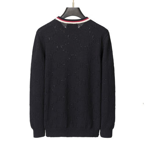 Replica Gucci Sweaters Long Sleeved For Men #1260248 $38.00 USD for Wholesale