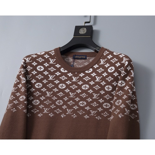 Replica Louis Vuitton LV Sweaters Long Sleeved For Men #1260266 $38.00 USD for Wholesale