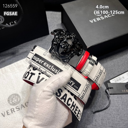 Replica Versace AAA Quality Belts For Men #1260273 $60.00 USD for Wholesale