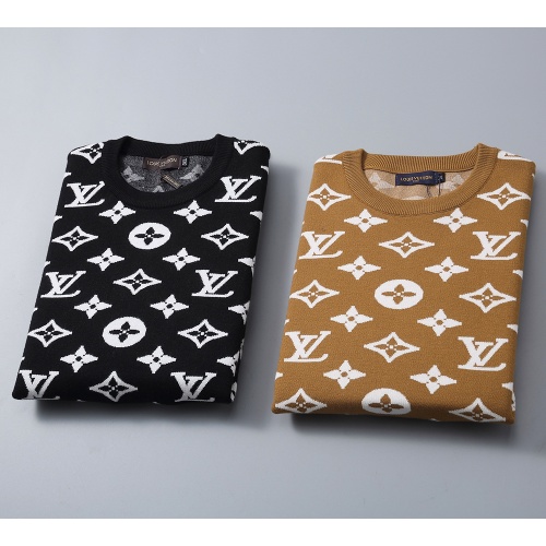 Replica Louis Vuitton LV Sweaters Long Sleeved For Men #1260277 $38.00 USD for Wholesale