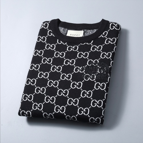 Replica Gucci Sweaters Long Sleeved For Men #1260285 $38.00 USD for Wholesale