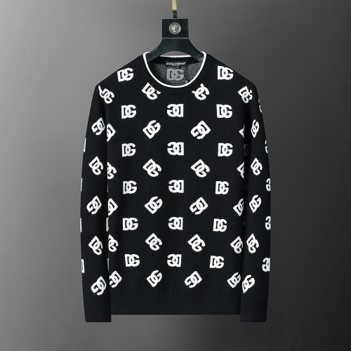 Dolce &amp; Gabbana D&amp;G Sweaters Long Sleeved For Men #1260288 $38.00 USD, Wholesale Replica Dolce &amp; Gabbana D&amp;G Sweaters