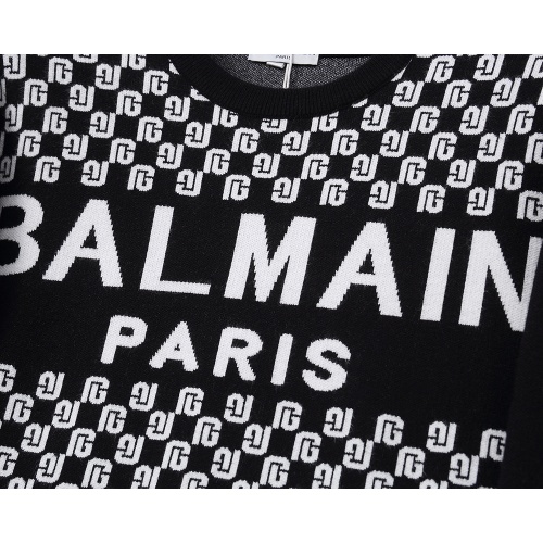 Replica Balmain Sweaters Long Sleeved For Men #1260289 $38.00 USD for Wholesale