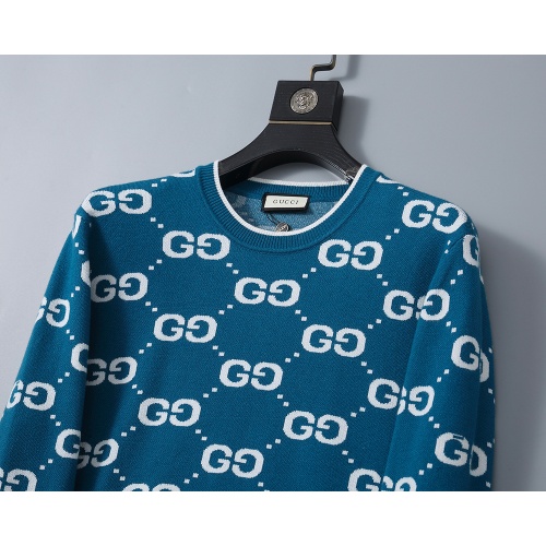 Replica Gucci Sweaters Long Sleeved For Men #1260296 $38.00 USD for Wholesale