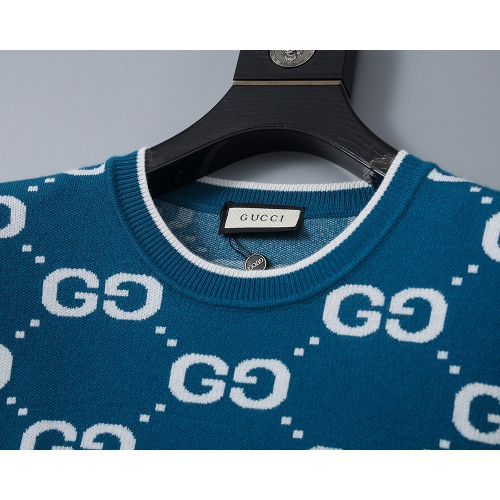 Replica Gucci Sweaters Long Sleeved For Men #1260296 $38.00 USD for Wholesale