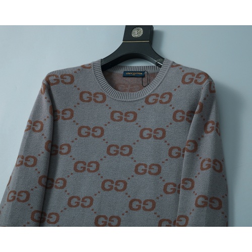 Replica Gucci Sweaters Long Sleeved For Men #1260302 $38.00 USD for Wholesale