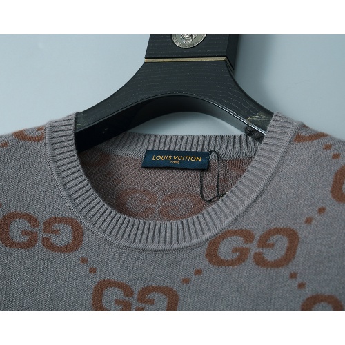 Replica Gucci Sweaters Long Sleeved For Men #1260302 $38.00 USD for Wholesale