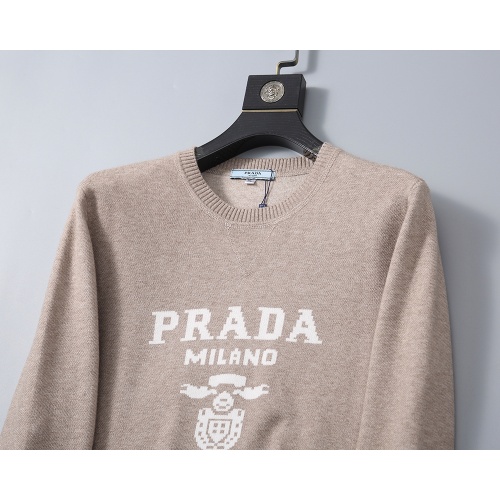 Replica Prada Sweater Long Sleeved For Men #1260303 $38.00 USD for Wholesale