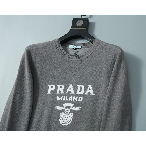 Replica Prada Sweater Long Sleeved For Men #1260304 $38.00 USD for Wholesale