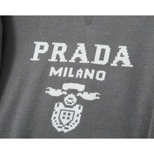 Replica Prada Sweater Long Sleeved For Men #1260304 $38.00 USD for Wholesale