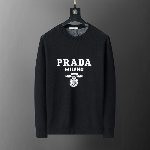 Prada Sweater Long Sleeved For Men #1260305 $38.00 USD, Wholesale Replica Prada Sweater