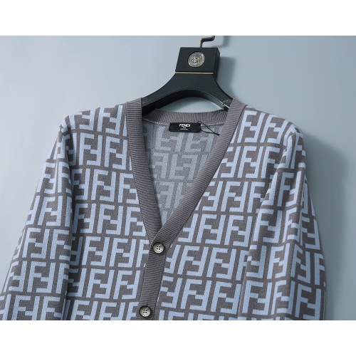 Replica Fendi Sweaters Long Sleeved For Men #1260306 $40.00 USD for Wholesale