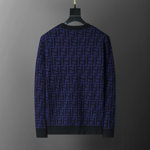 Replica Fendi Sweaters Long Sleeved For Men #1260307 $40.00 USD for Wholesale