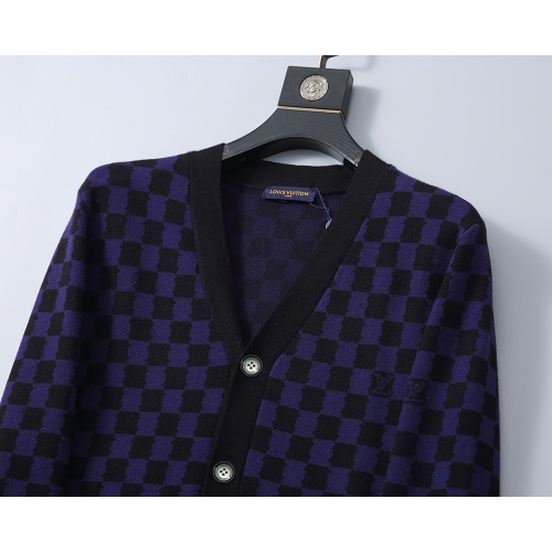 Replica Louis Vuitton LV Sweaters Long Sleeved For Men #1260311 $40.00 USD for Wholesale