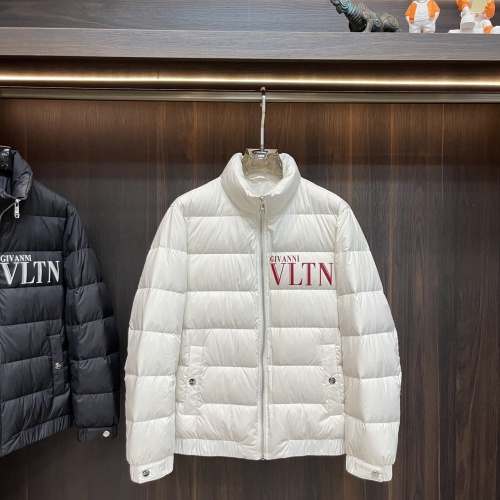 Valentino Down Feather Coat Long Sleeved For Men #1260314 $170.00 USD, Wholesale Replica Valentino Down Feather Coat