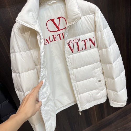 Replica Valentino Down Feather Coat Long Sleeved For Men #1260314 $170.00 USD for Wholesale