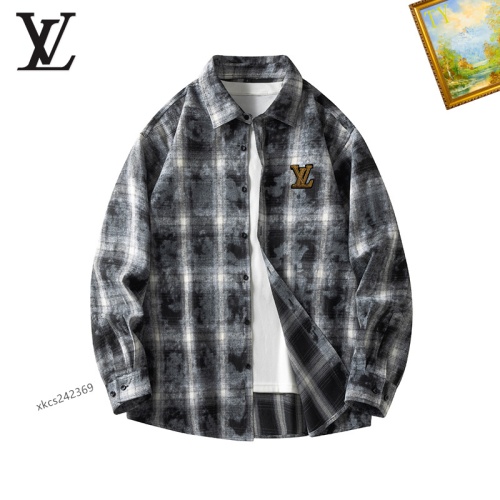 Louis Vuitton LV Shirts Long Sleeved For Men #1260327 $40.00 USD, Wholesale Replica Louis Vuitton LV Shirts