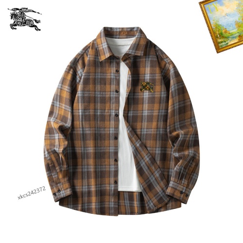 Burberry Shirts Long Sleeved For Men #1260330 $40.00 USD, Wholesale Replica Burberry Shirts