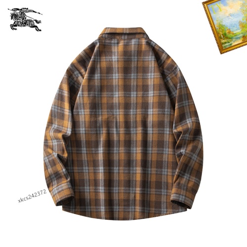 Replica Burberry Shirts Long Sleeved For Men #1260330 $40.00 USD for Wholesale