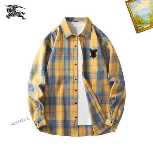 Burberry Shirts Long Sleeved For Men #1260347 $40.00 USD, Wholesale Replica Burberry Shirts