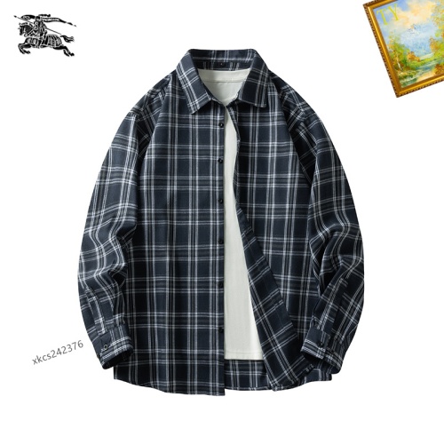 Burberry Shirts Long Sleeved For Men #1260350 $40.00 USD, Wholesale Replica Burberry Shirts