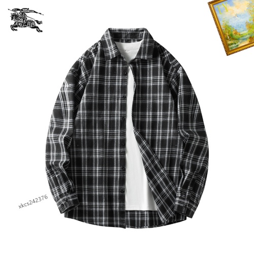 Burberry Shirts Long Sleeved For Men #1260351 $40.00 USD, Wholesale Replica Burberry Shirts