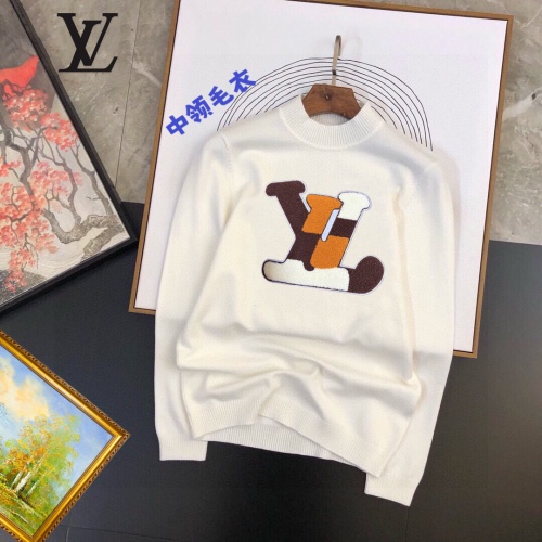 Louis Vuitton LV Sweaters Long Sleeved For Men #1260361 $42.00 USD, Wholesale Replica Louis Vuitton LV Sweaters