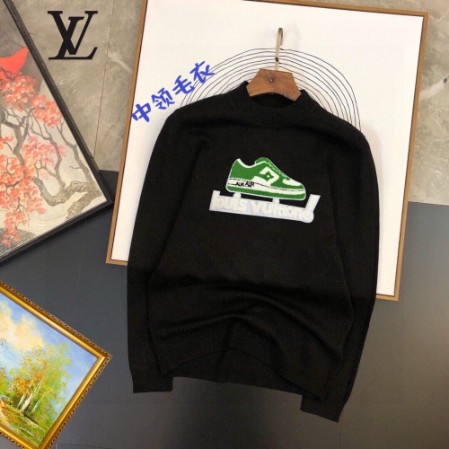 Louis Vuitton LV Sweaters Long Sleeved For Men #1260366 $42.00 USD, Wholesale Replica Louis Vuitton LV Sweaters