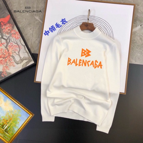 Balenciaga Sweaters Long Sleeved For Men #1260399 $42.00 USD, Wholesale Replica Balenciaga Sweaters