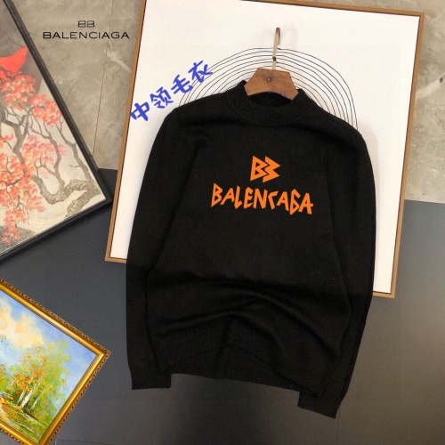 Balenciaga Sweaters Long Sleeved For Men #1260400 $42.00 USD, Wholesale Replica Balenciaga Sweaters