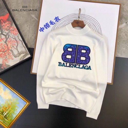 Balenciaga Sweaters Long Sleeved For Men #1260414 $42.00 USD, Wholesale Replica Balenciaga Sweaters