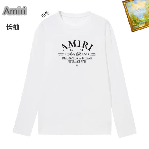 Amiri T-Shirts Long Sleeved For Unisex #1260416 $34.00 USD, Wholesale Replica Amiri T-Shirts