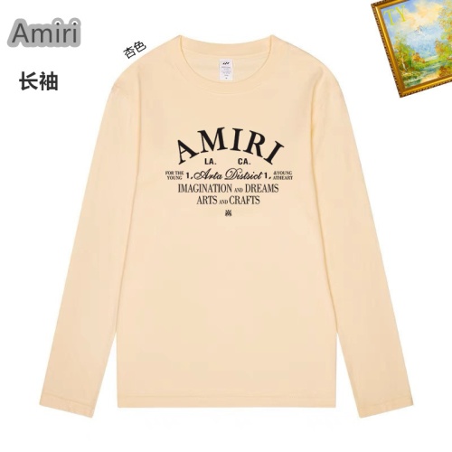 Amiri T-Shirts Long Sleeved For Unisex #1260418 $34.00 USD, Wholesale Replica Amiri T-Shirts