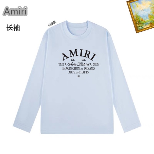 Amiri T-Shirts Long Sleeved For Unisex #1260419 $34.00 USD, Wholesale Replica Amiri T-Shirts